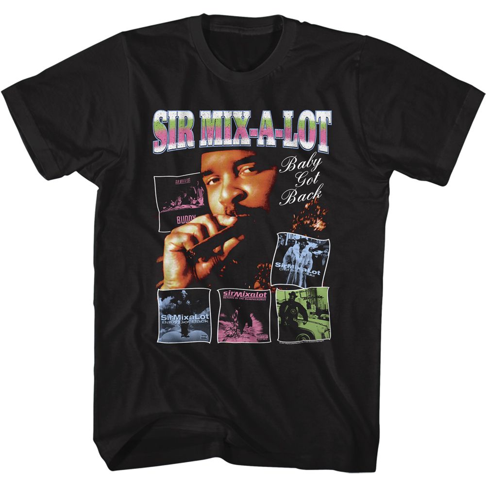 Sir Mix A Lot - Albums - Short Sleeve - Adult - T-Shirt