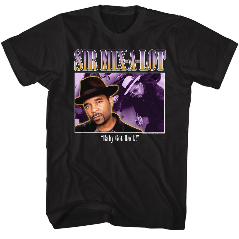 Sir Mix A Lot - 90s Style Box - Short Sleeve - Adult - T-Shirt