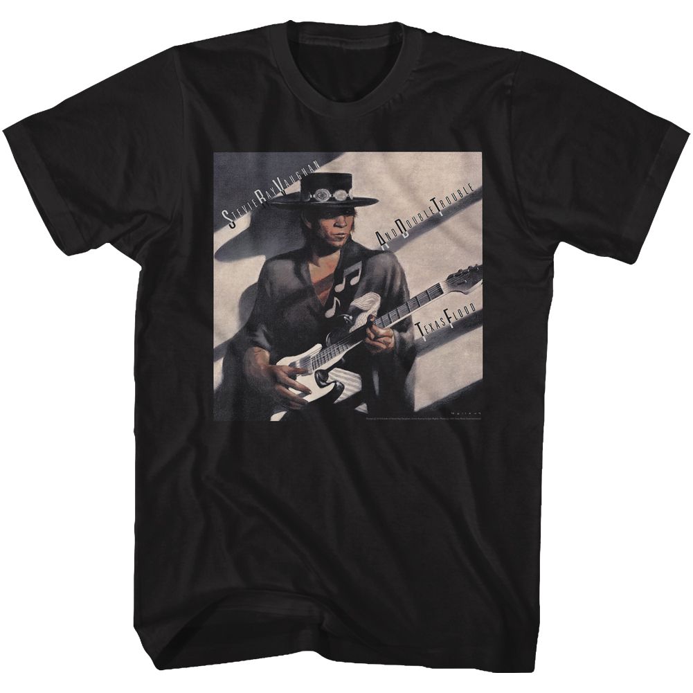 Stevie Ray Vaughan - Texas Flood - Short Sleeve - Adult - T-Shirt