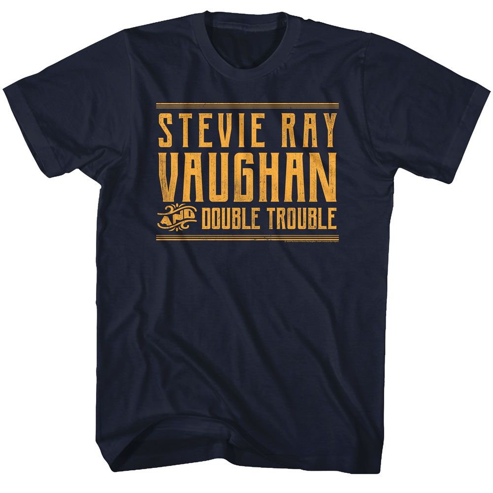 Stevie Ray Vaughan - Double Trouble - Short Sleeve - Adult - T-Shirt