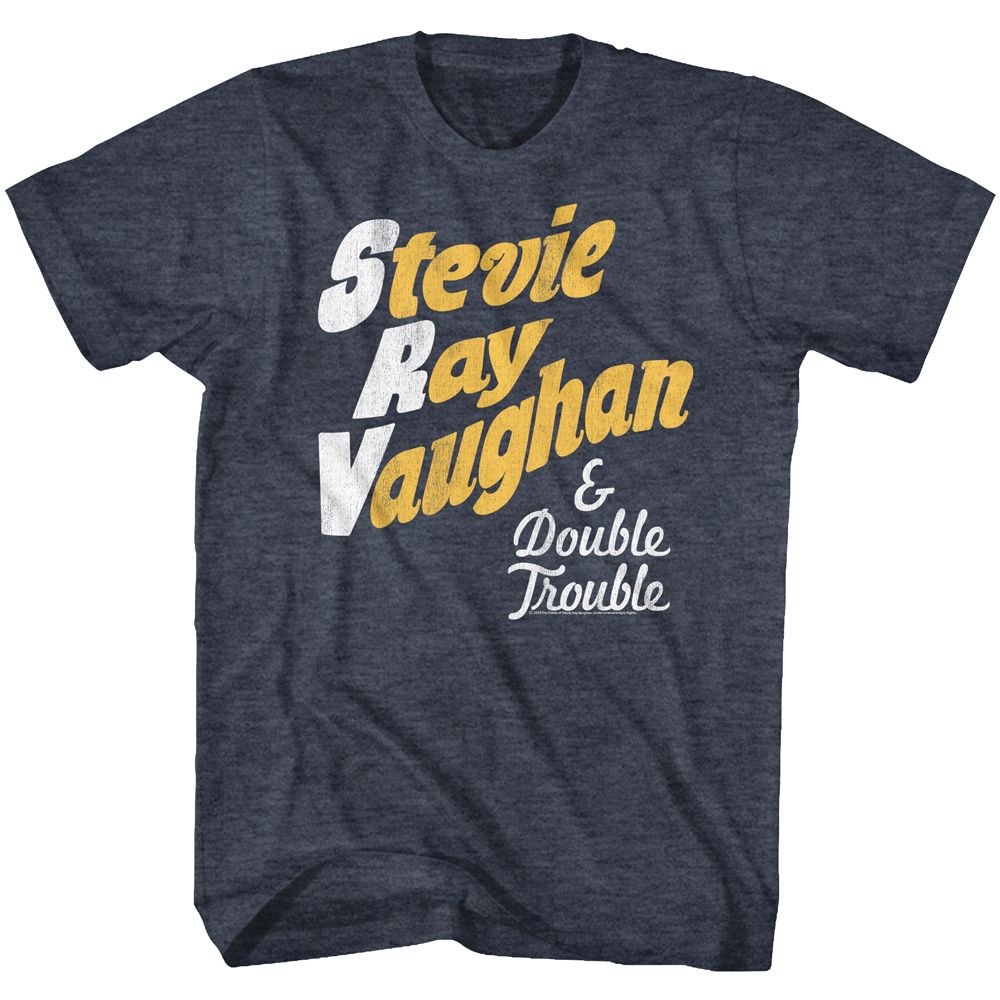 Stevie Ray Vaughan - Notes - Short Sleeve - Heather - Adult - T-Shirt