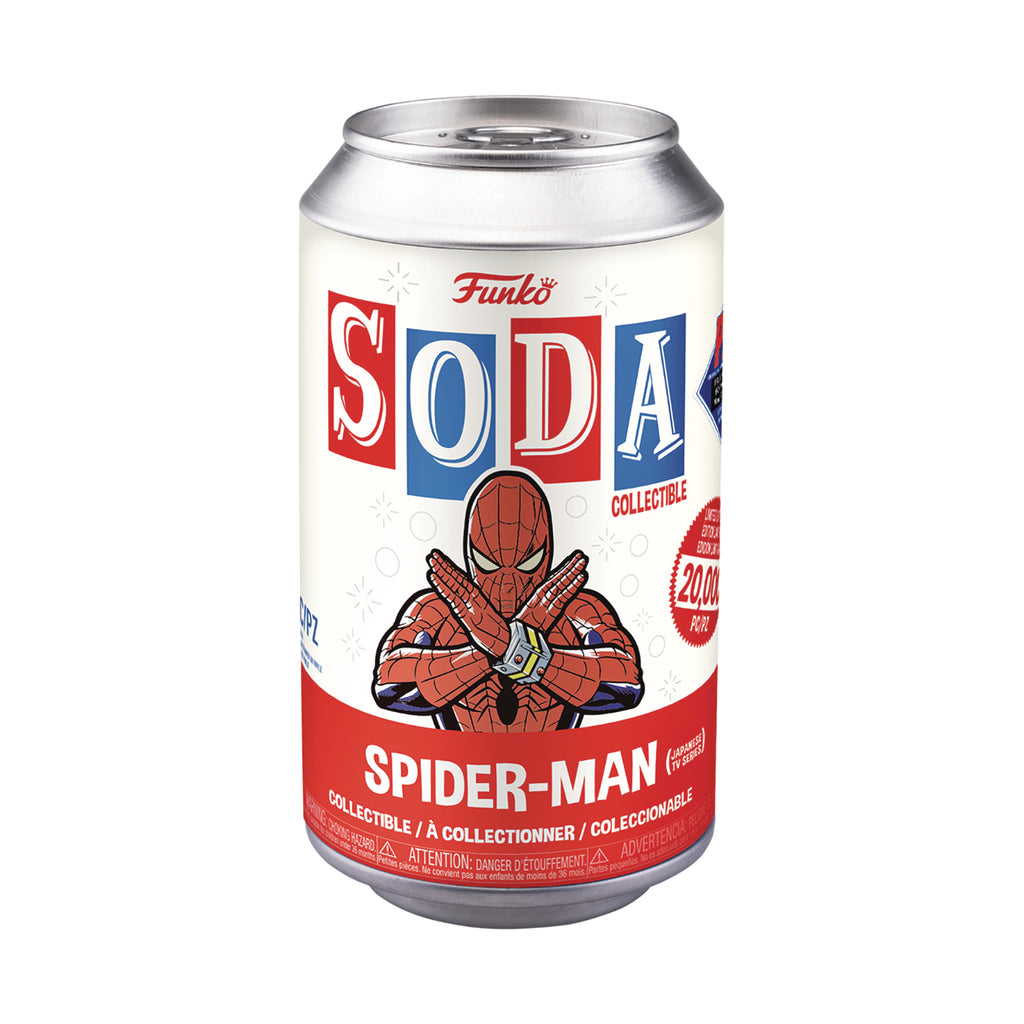 Funko Vinyl Soda PX FCBD Exclusive Marvel Japanese Spider-Man Vinyl Figure