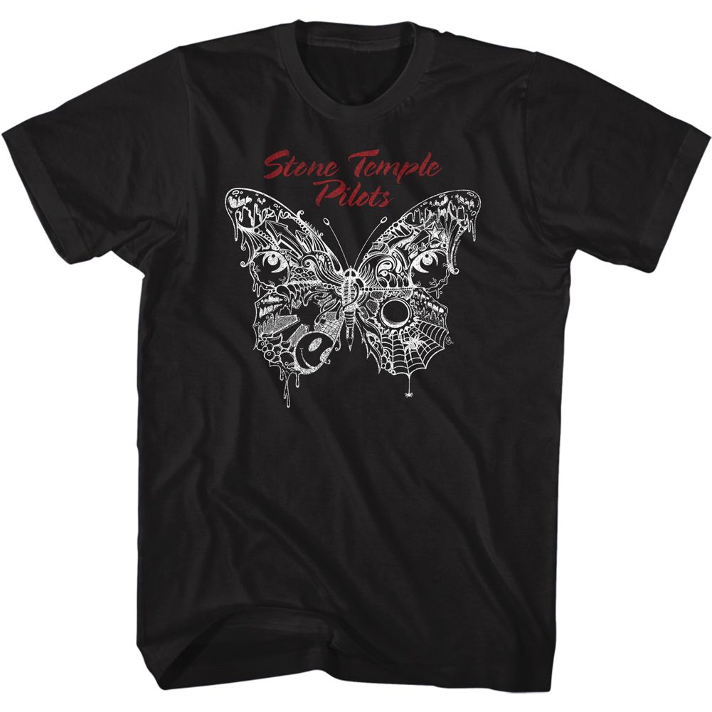 Stone Temple Pilots - Butterfly - Short Sleeve - Adult - T-Shirt