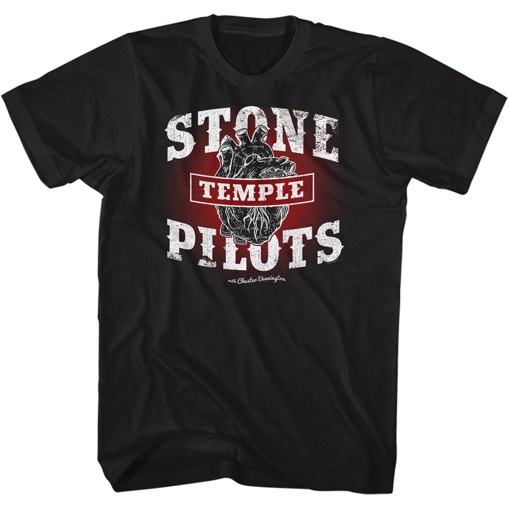 Stone Temple Pilots - Black Heart - Short Sleeve - Adult - T-Shirt