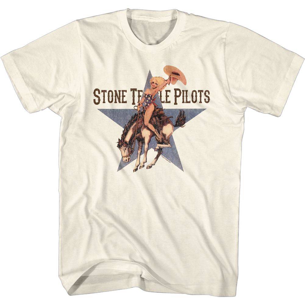 Stone Temple Pilots - Riding Bronco - Short Sleeve - Adult - T-Shirt