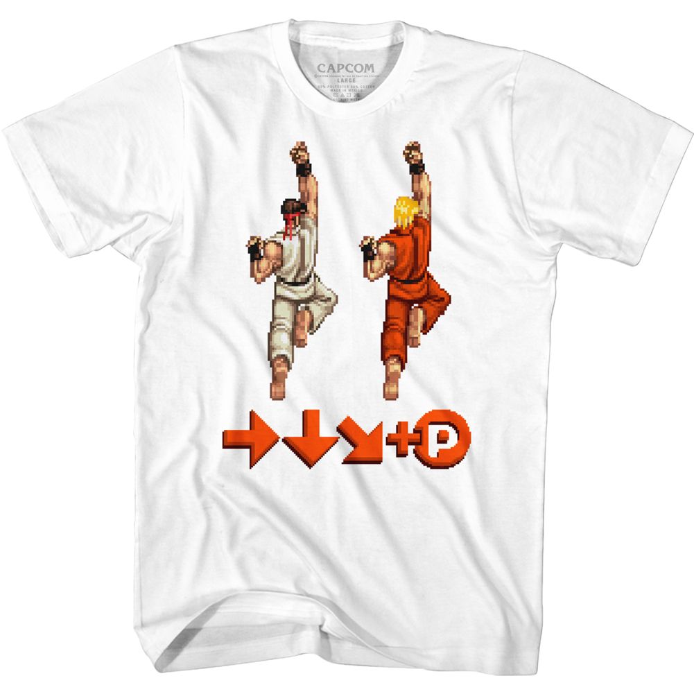 Street Fighter - Sprite Punch - Short Sleeve - Adult - T-Shirt