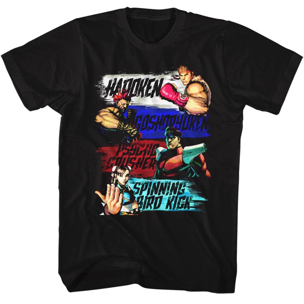 Street Fighter - Show Me Your Moves - Short Sleeve - Adult - T-Shirt