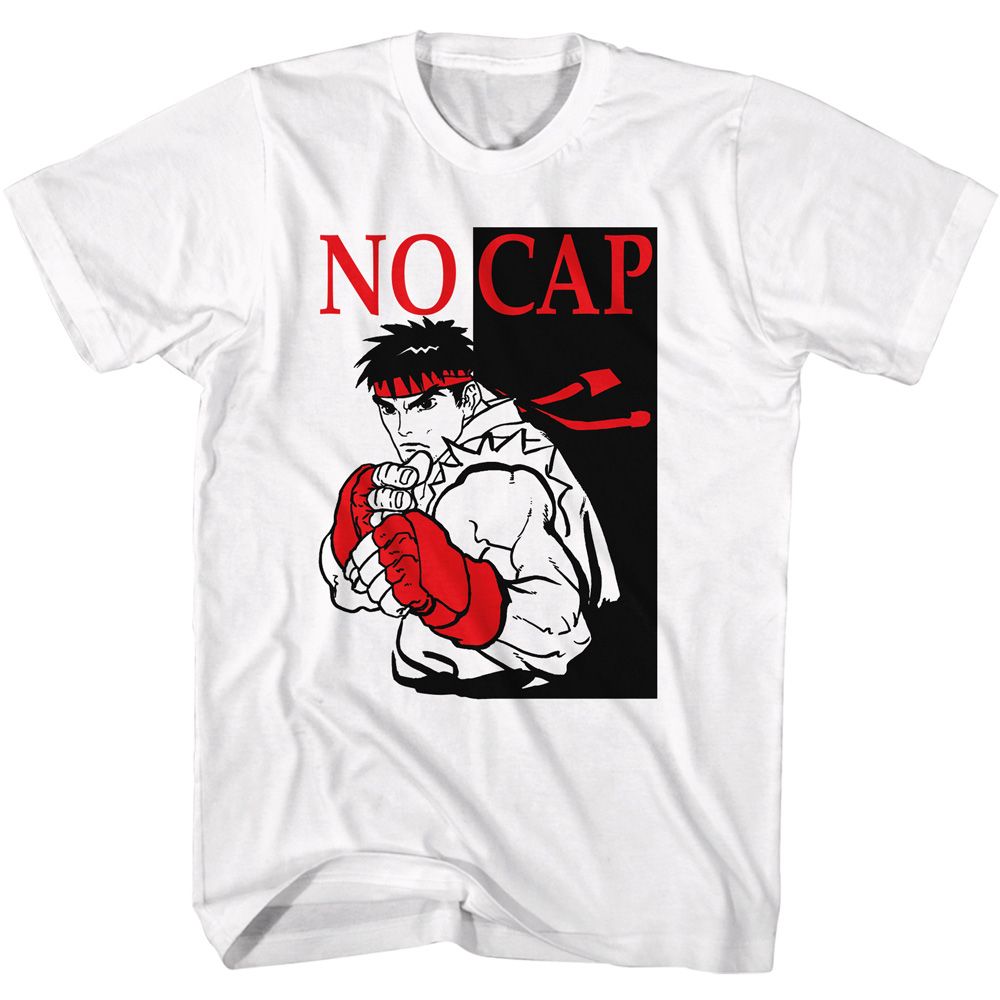 Street Fighter - No Cap - Short Sleeve - Adult - T-Shirt