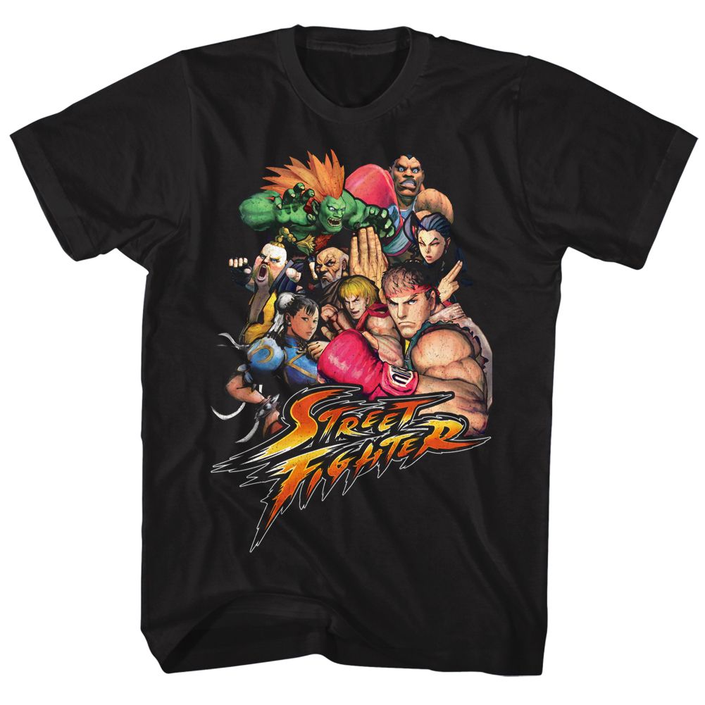 Street Fighter - Characters - Short Sleeve - Adult - T-Shirt