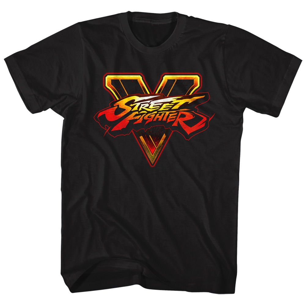 Street Fighter - SFV Logo - Short Sleeve - Adult - T-Shirt