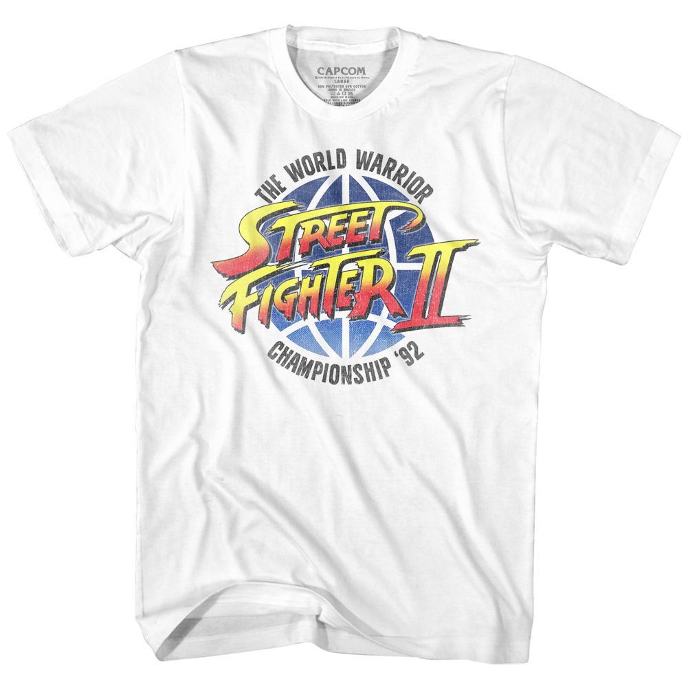 Street Fighter - World Warrior - Short Sleeve - Adult - T-Shirt