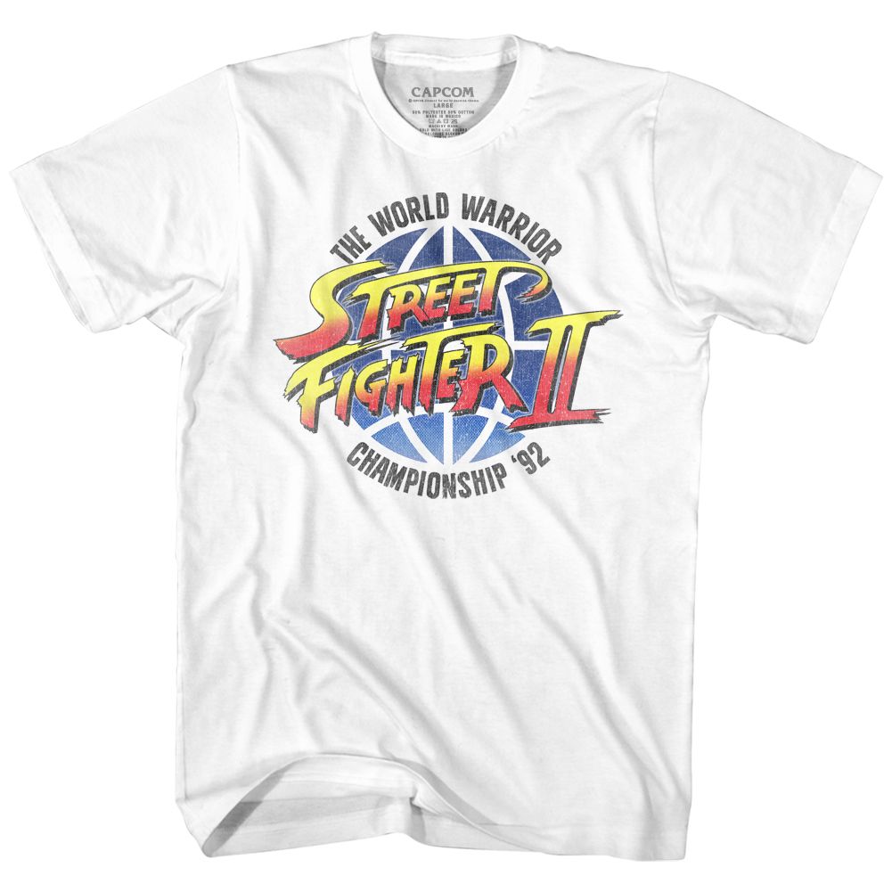 Street Fighter - World Warrior - Short Sleeve - Adult - T-Shirt