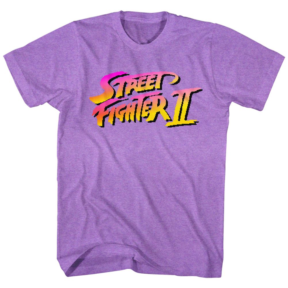 Street Fighter - Pixel Fighter - Short Sleeve - Heather - Adult - T-Shirt