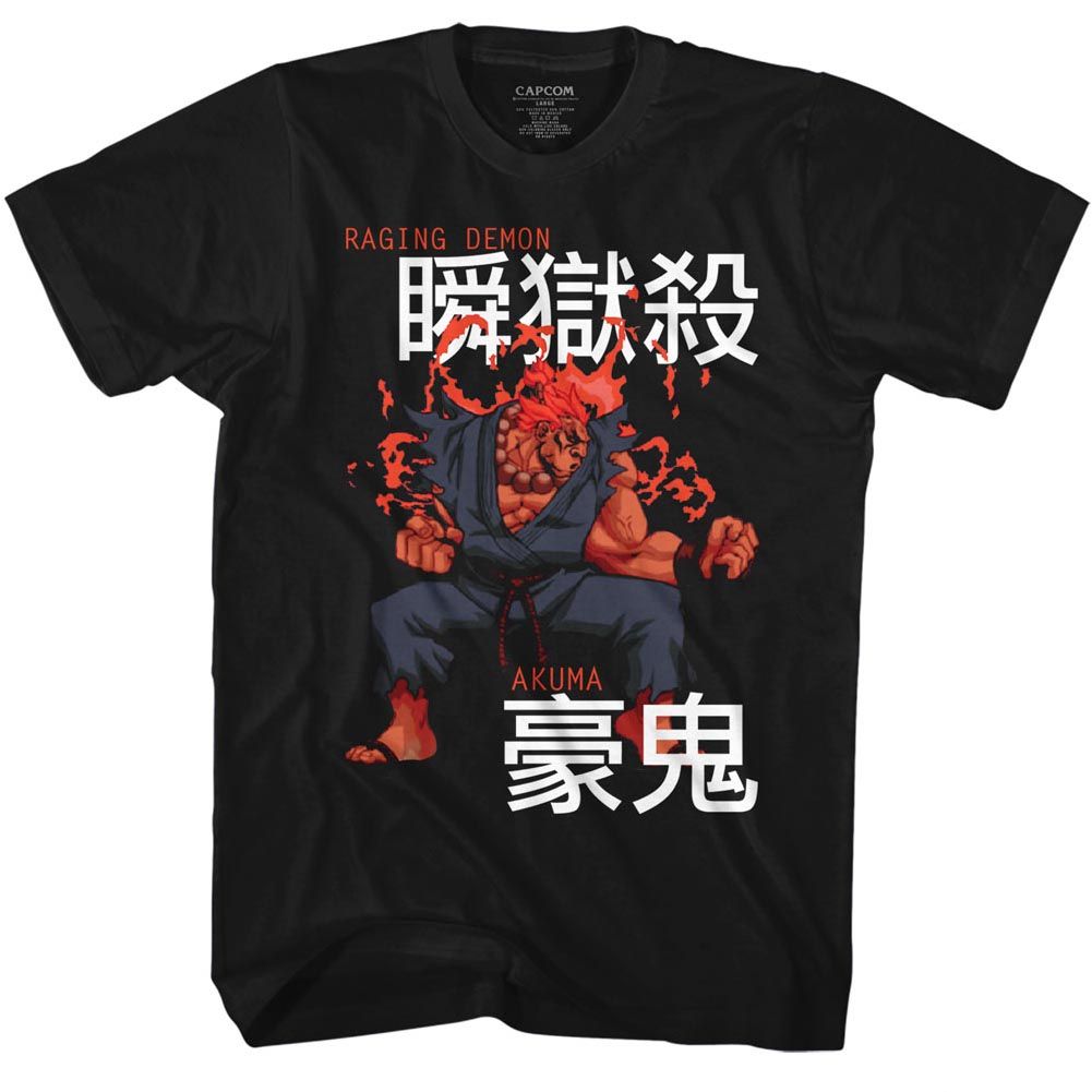 Street Fighter - Akuma 2 - Short Sleeve - Adult - T-Shirt