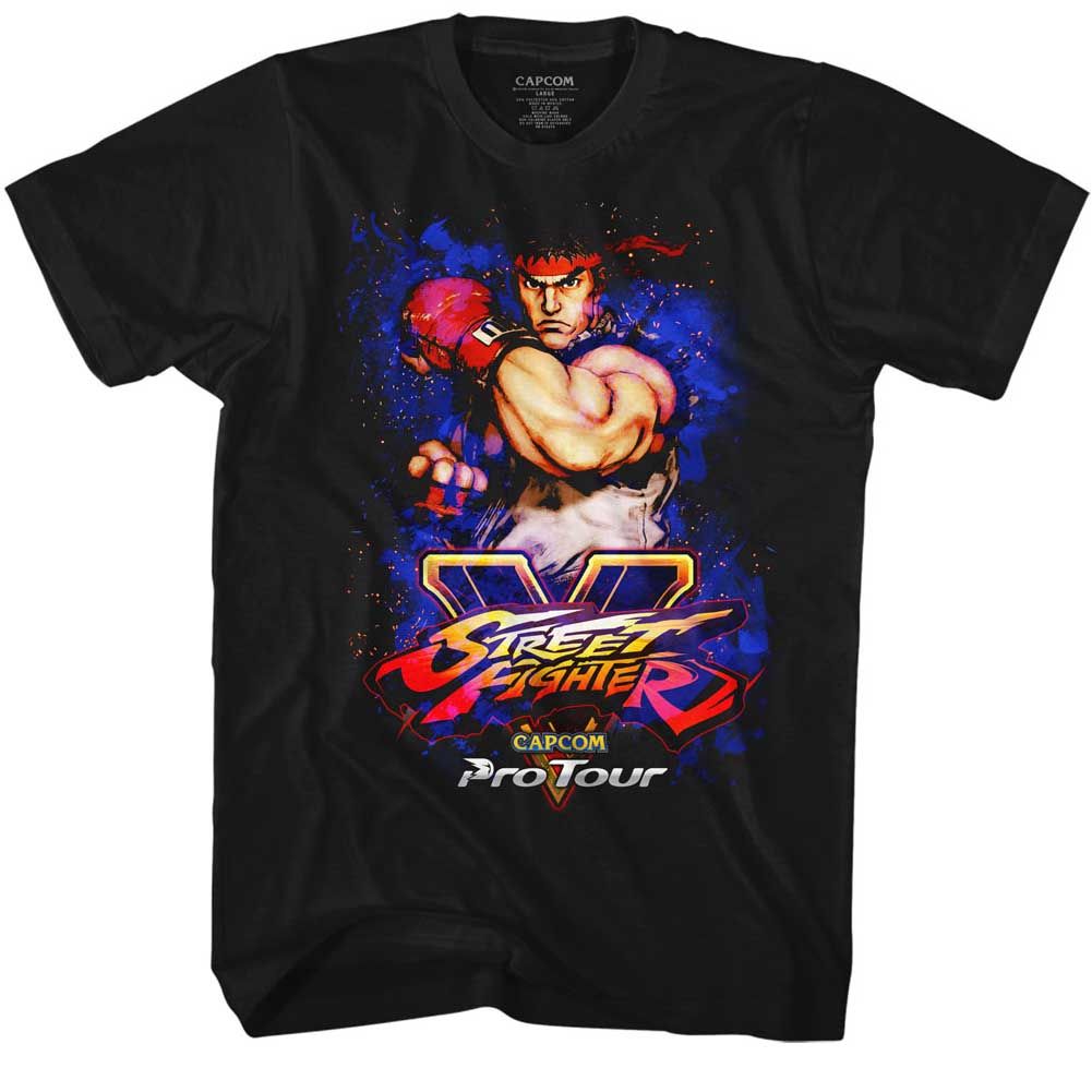 Street Fighter - Pro Tour Ryu - Short Sleeve - Adult - T-Shirt