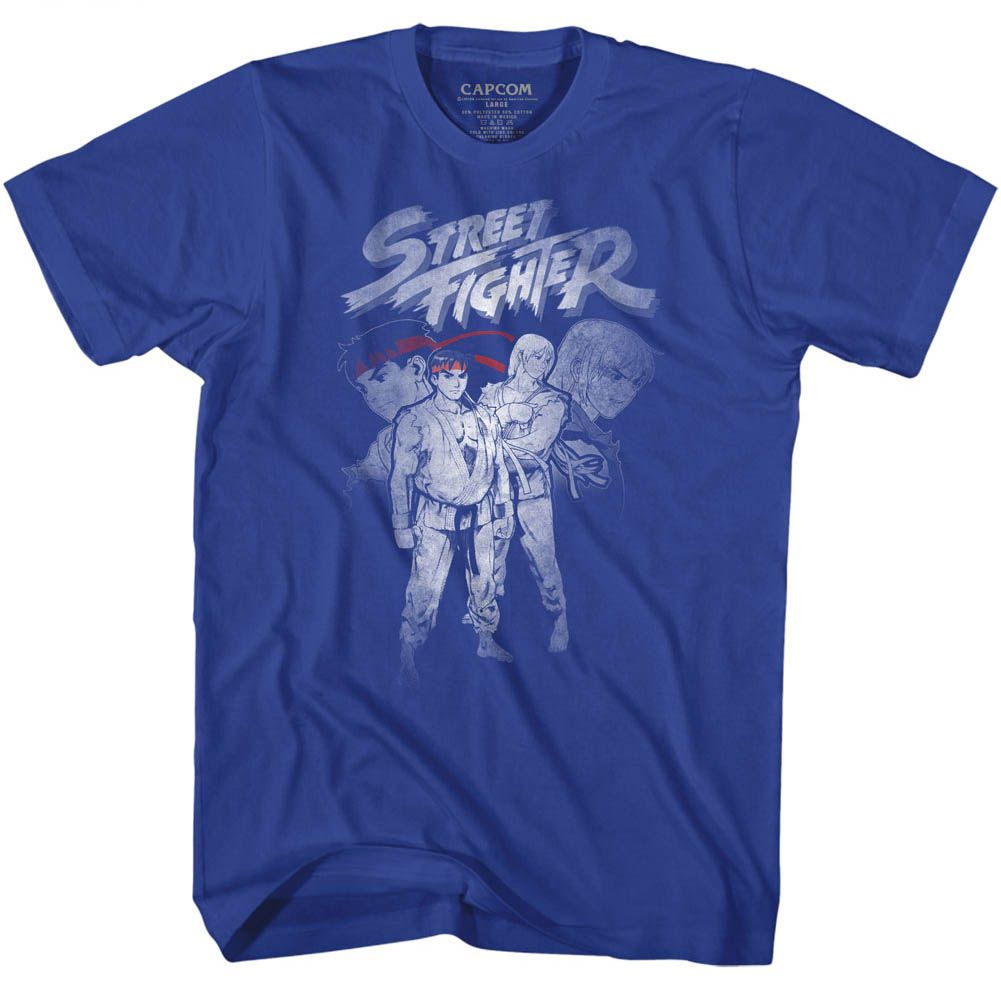 Street Fighter - Ken & Ryu - Short Sleeve - Adult - T-Shirt