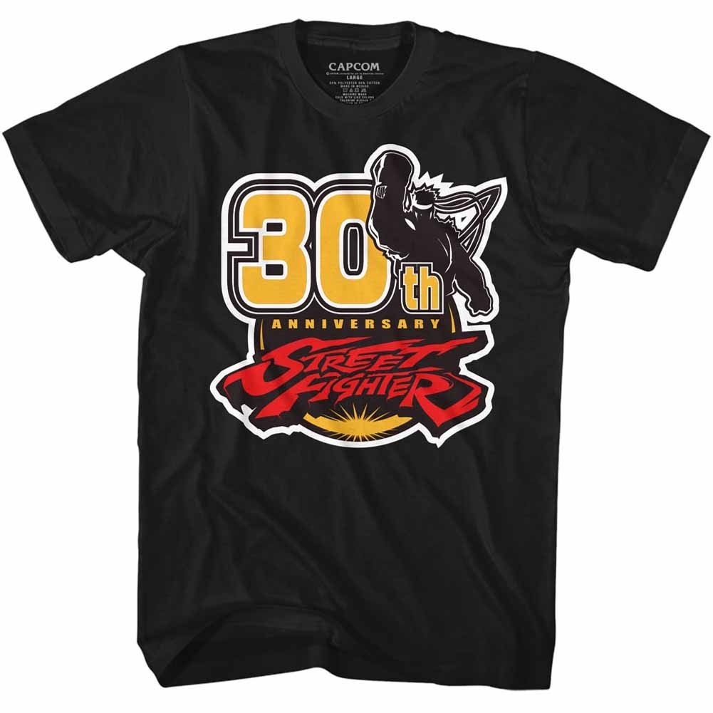 Street Fighter - 30th - Short Sleeve - Adult - T-Shirt