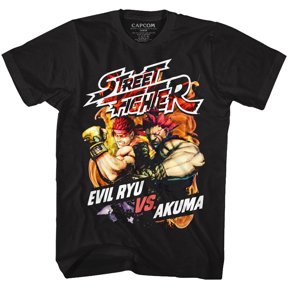Street Fighter - Street Fire - Short Sleeve - Adult - T-Shirt
