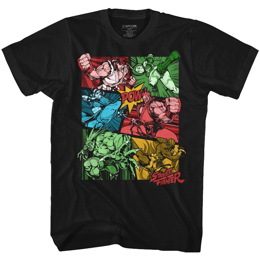Street Fighter - Comic - Short Sleeve - Adult - T-Shirt