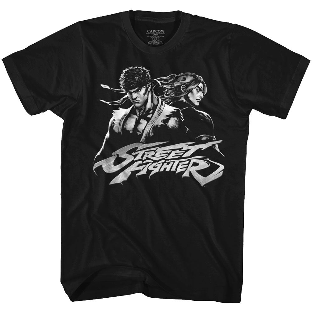 Street Fighter - Two Dudes - Short Sleeve - Adult - T-Shirt