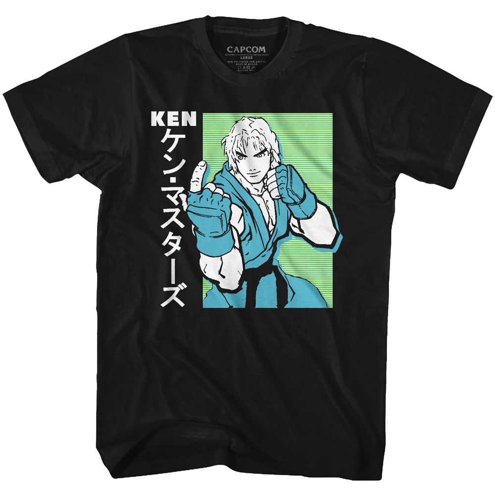 Street Fighter - Ken - Short Sleeve - Adult - T-Shirt