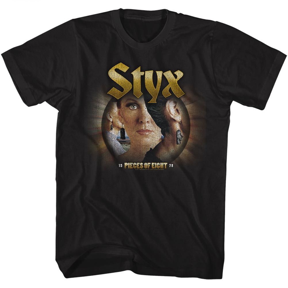 Styx - Pieces Of Eight - Short Sleeve - Adult - T-Shirt