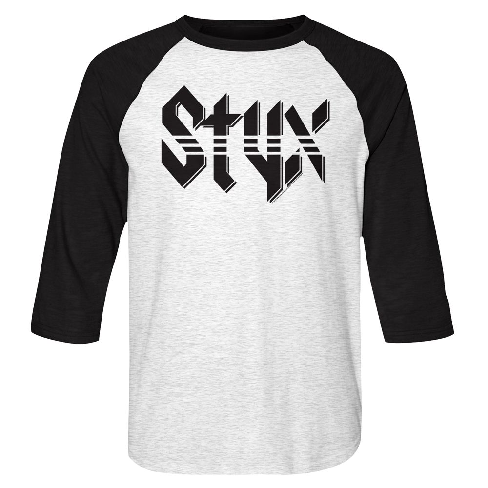 Styx - Logo - 3/4 Sleeve - Heather - Adult - Raglan Shirt