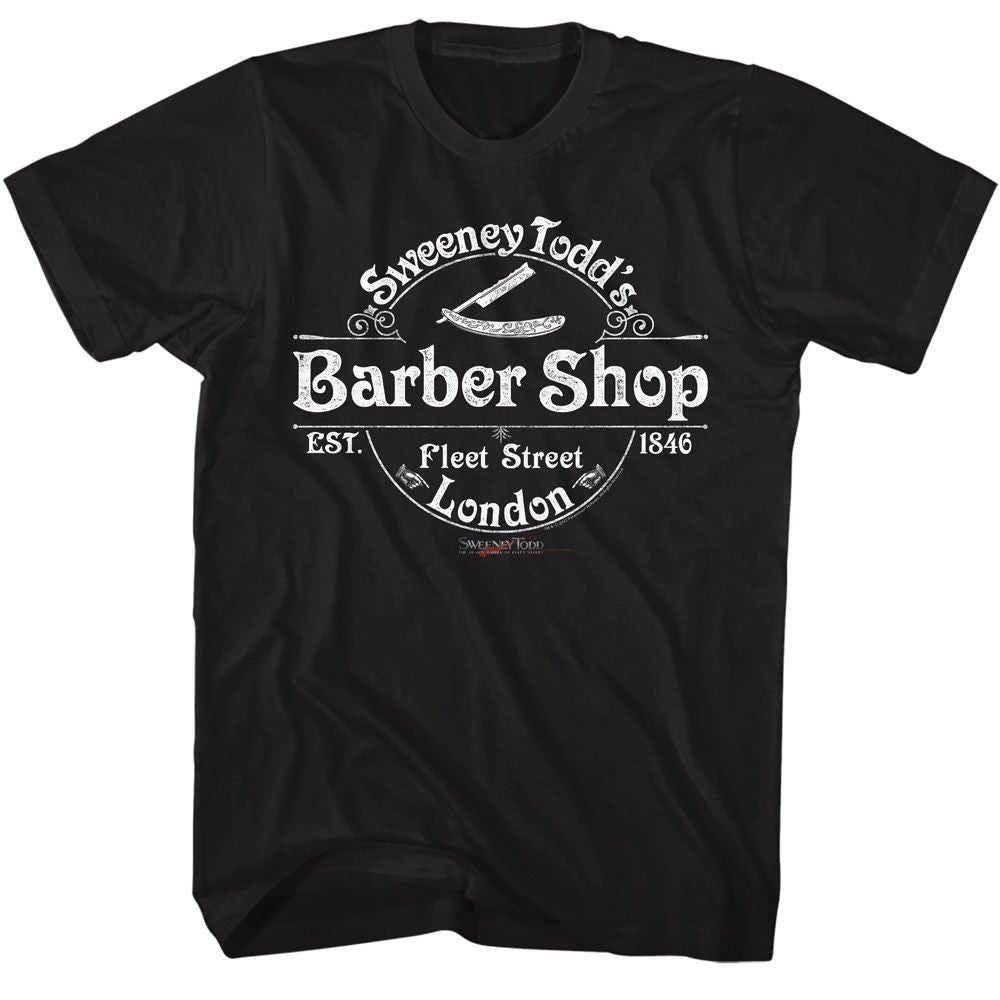 Sweeney Todd - Barber Shop - Short Sleeve - Adult - T-Shirt