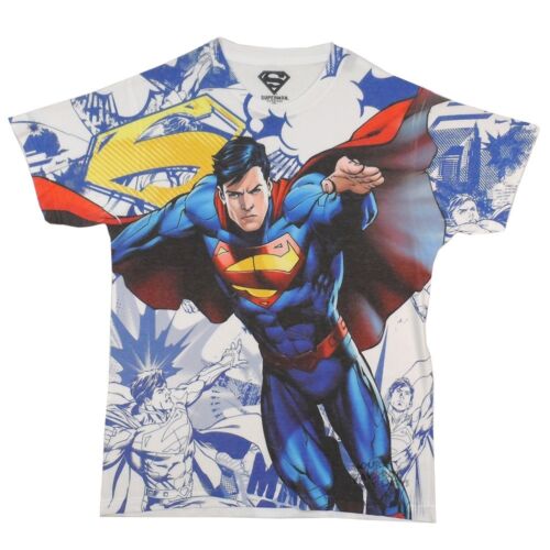 Superman Action Hero New 52 DC Comics Premium Adult T-Shirt