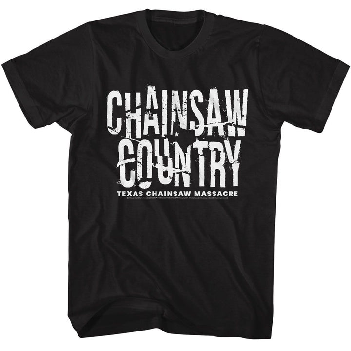 Texas Chainsaw Massacre - Country - Licensed - Adult Short Sleeve T-Shirt