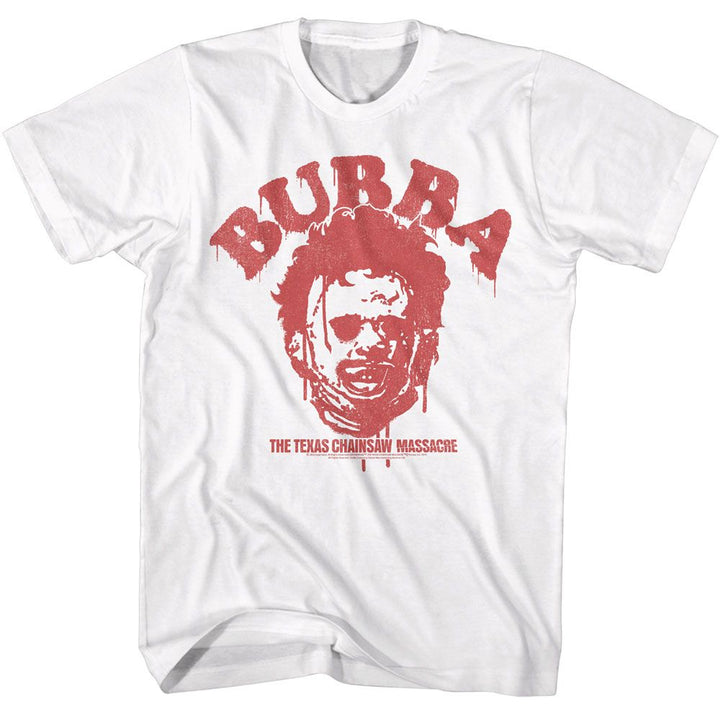 Texas Chainsaw Massacre - Bubba Face - Licensed - Adult Short Sleeve T-Shirt