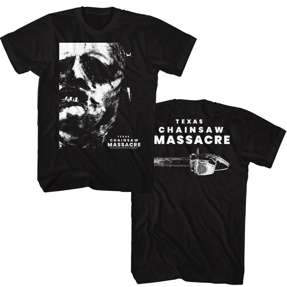 Texas Chainsaw Massacre - Front And Back - Licensed - Adult Short Sleeve T-Shirt