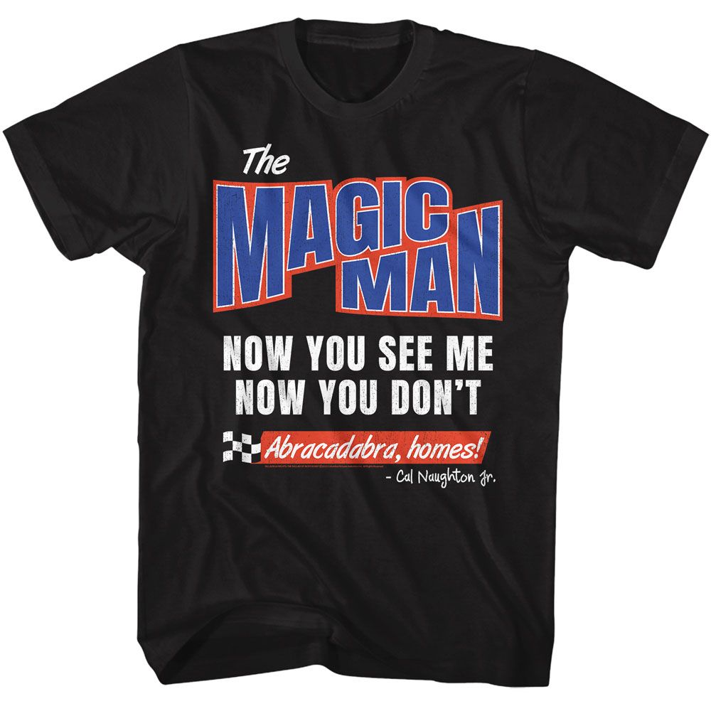 Talladega Nights - Magic Man - Licensed Adult Short Sleeve T-Shirt