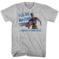 Terminator - Be Back - Short Sleeve - Heather - Adult - T-Shirt