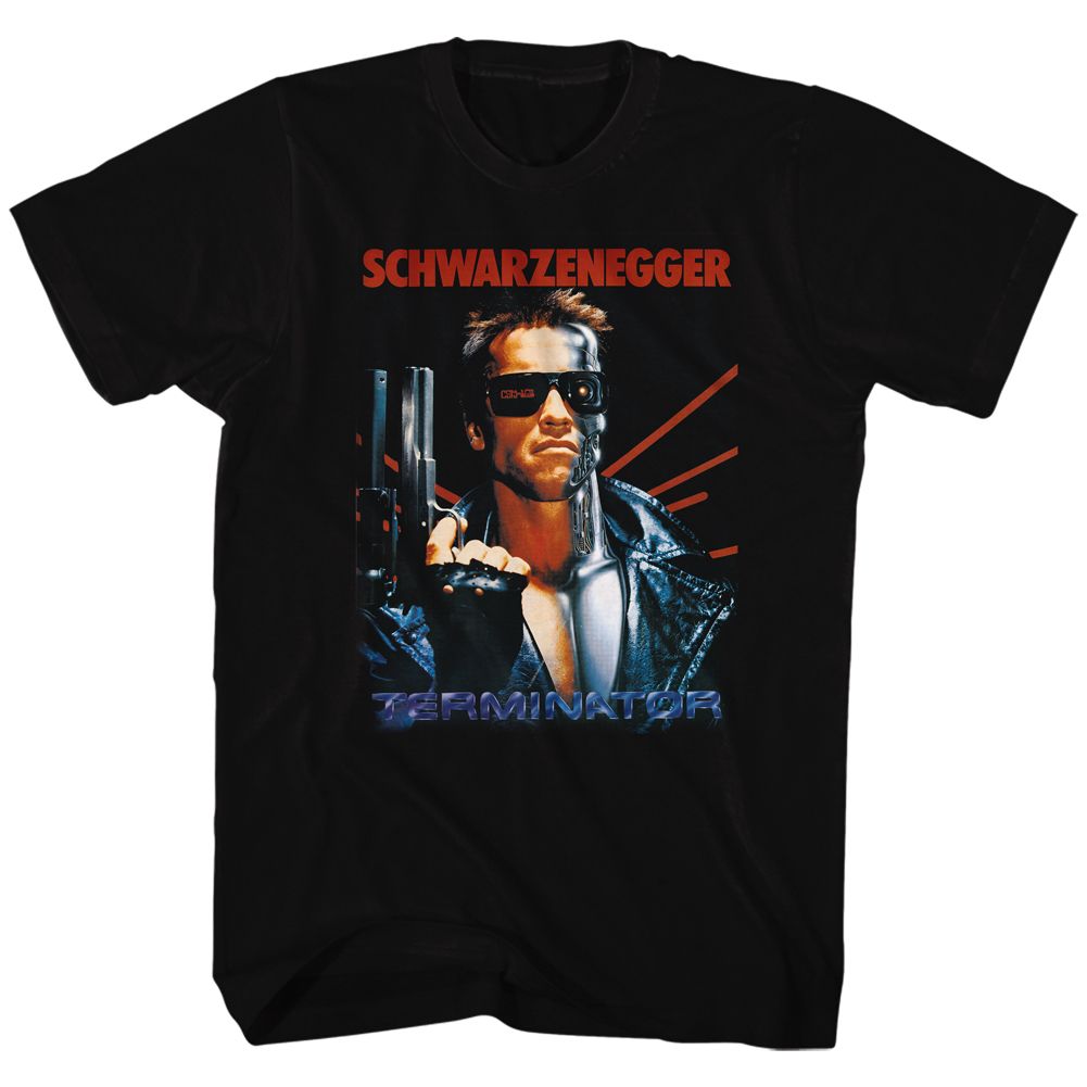 Terminator - Schwarz - Short Sleeve - Adult - T-Shirt