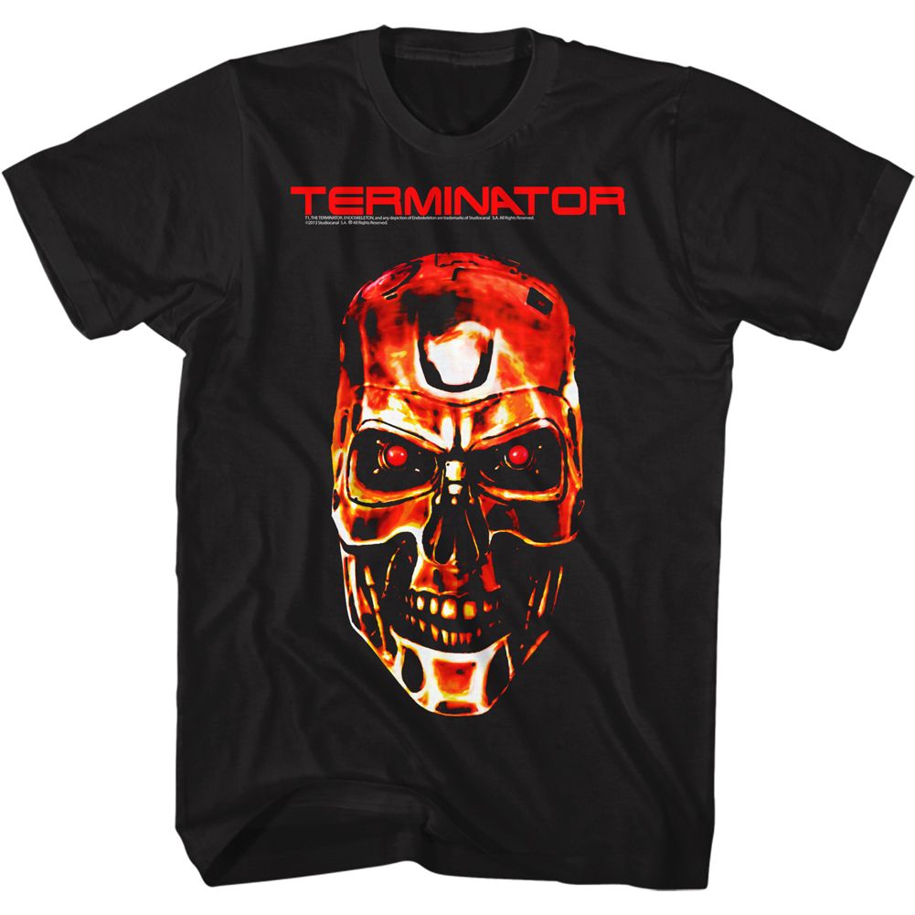 Terminator - Red - Short Sleeve - Adult - T-Shirt