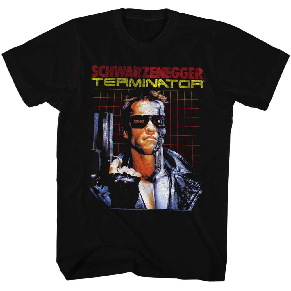 Terminator - Grid - Short Sleeve - Adult - T-Shirt