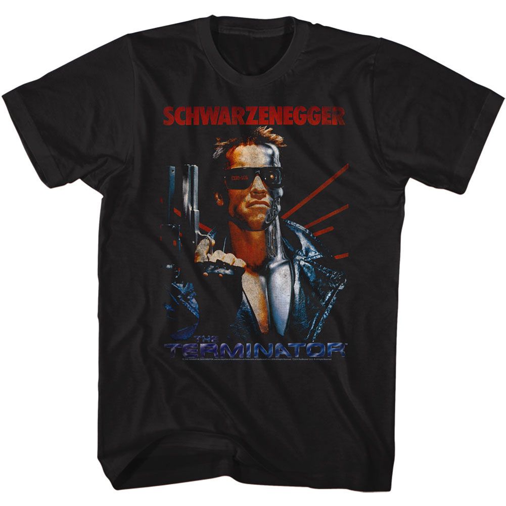 Terminator - Schwarzinator - Short Sleeve - Adult - T-Shirt
