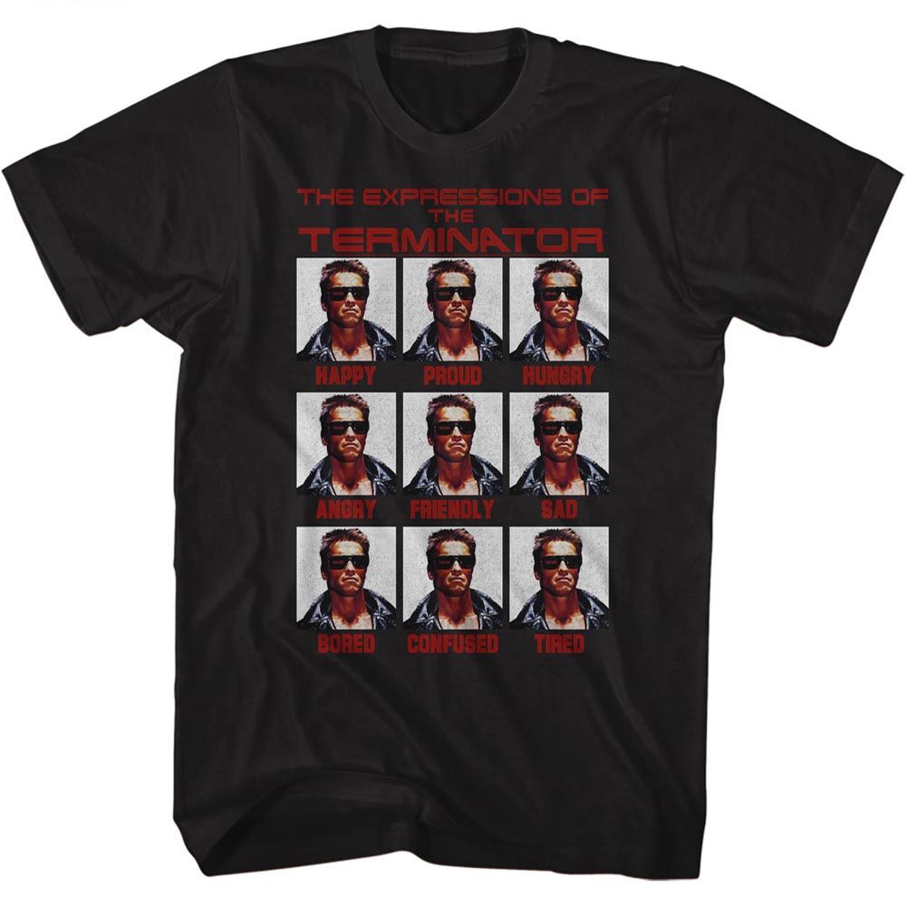 Terminator - Expressions - Short Sleeve - Adult - T-Shirt