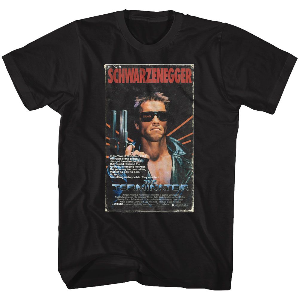 Terminator - Vhs - Short Sleeve - Adult - T-Shirt