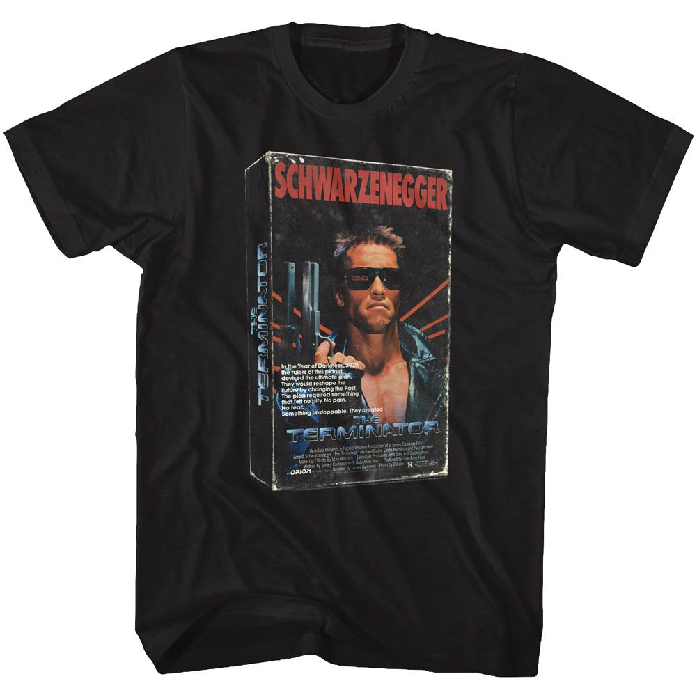 Terminator - Vhs 3D - Short Sleeve - Adult - T-Shirt