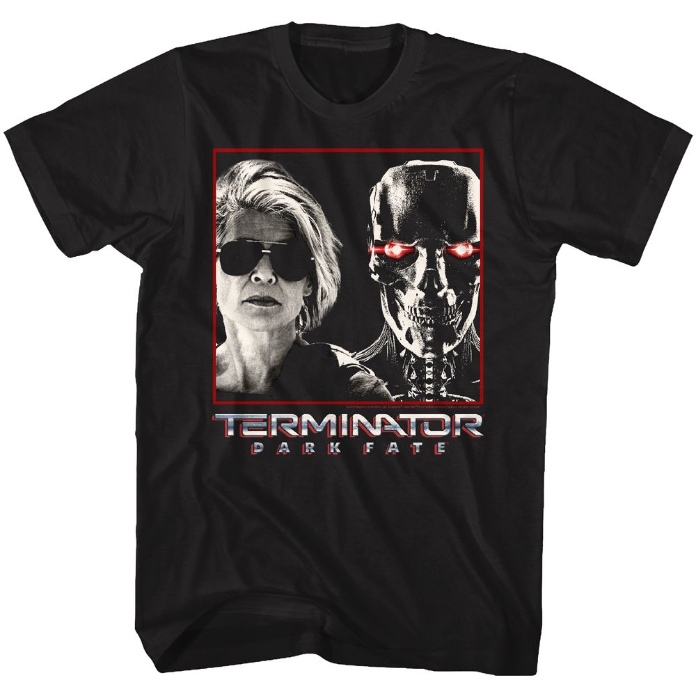 Terminator Dark Fate - Sarah & Rev9 - Short Sleeve - Adult - T-Shirt