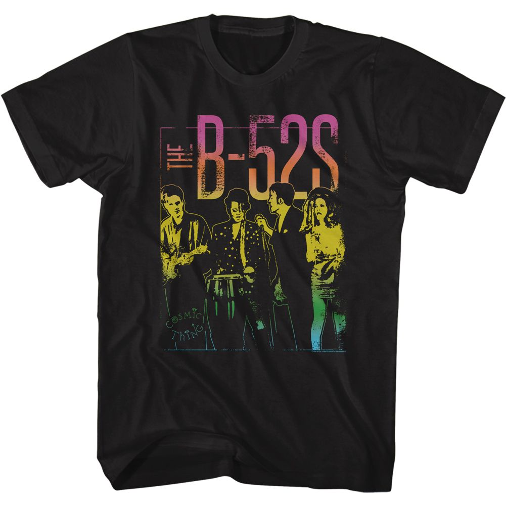 The B52S - Band Photo Gradient - Short Sleeve - Adult - T-Shirt