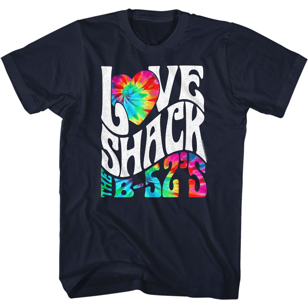 The B52S - Love Shack Tie Dye - Short Sleeve - Adult - T-Shirt