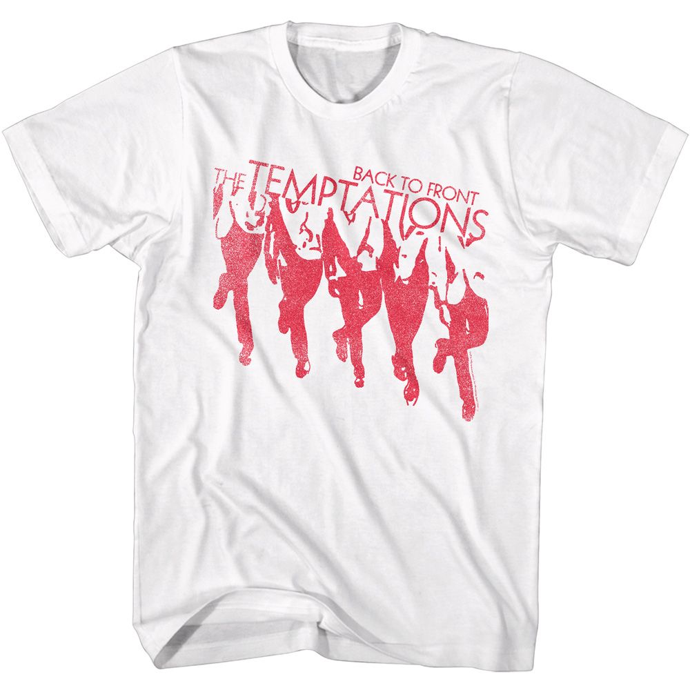 Temptations - Back To Front - Short Sleeve - Adult - T-Shirt