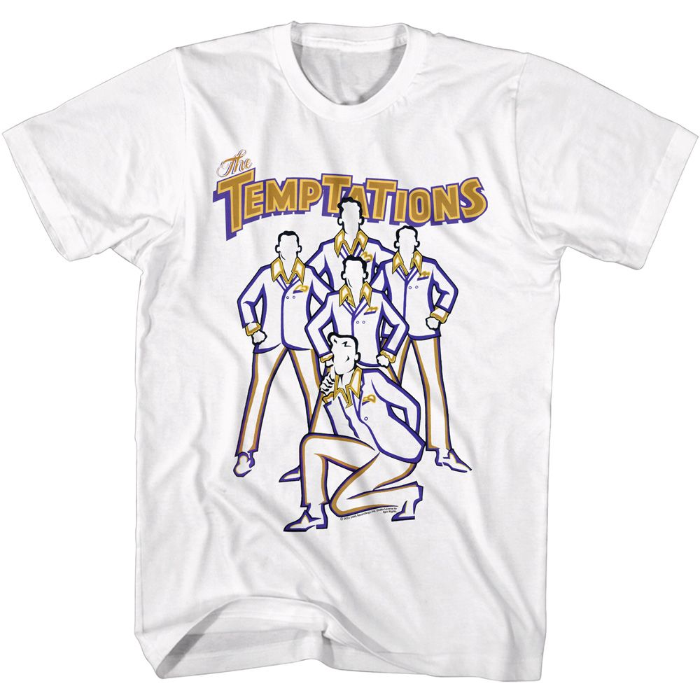 Temptations - Line Art - Short Sleeve - Adult - T-Shirt