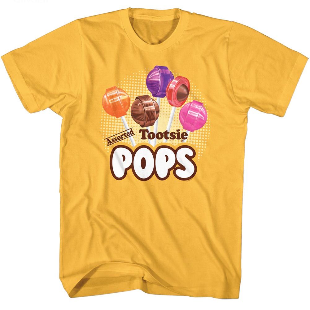 Tootsie Roll - Tootsie Pops - Short Sleeve - Adult - T-Shirt