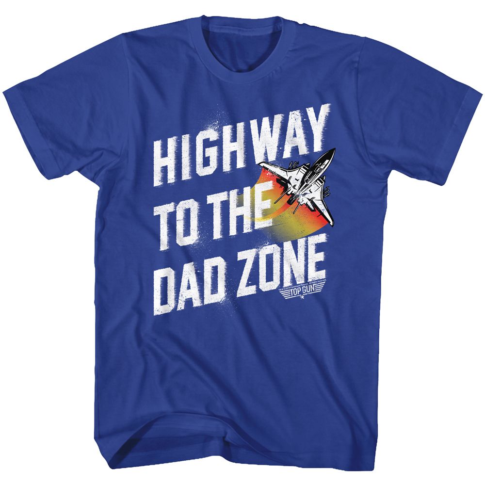 Top Gun - Hwy To Dad Zone - Short Sleeve - Adult - T-Shirt
