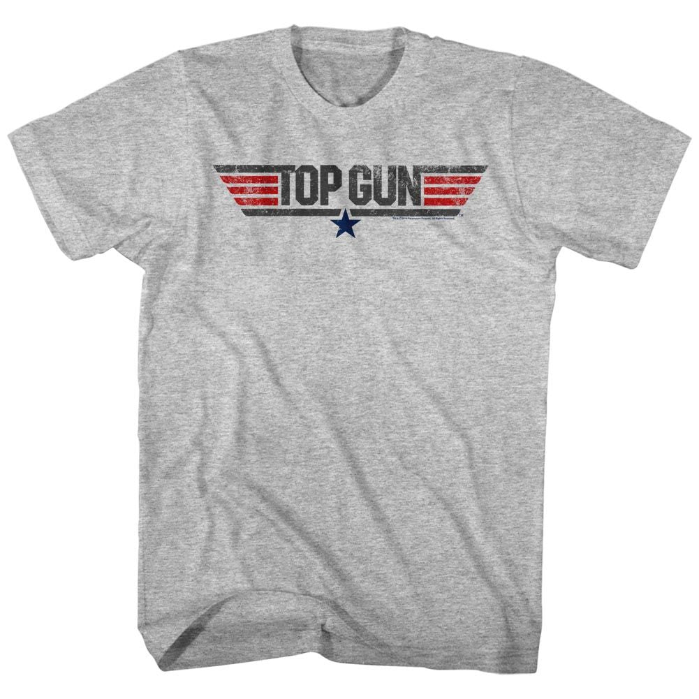 Top Gun - Logo - Short Sleeve - Heather - Adult - T-Shirt