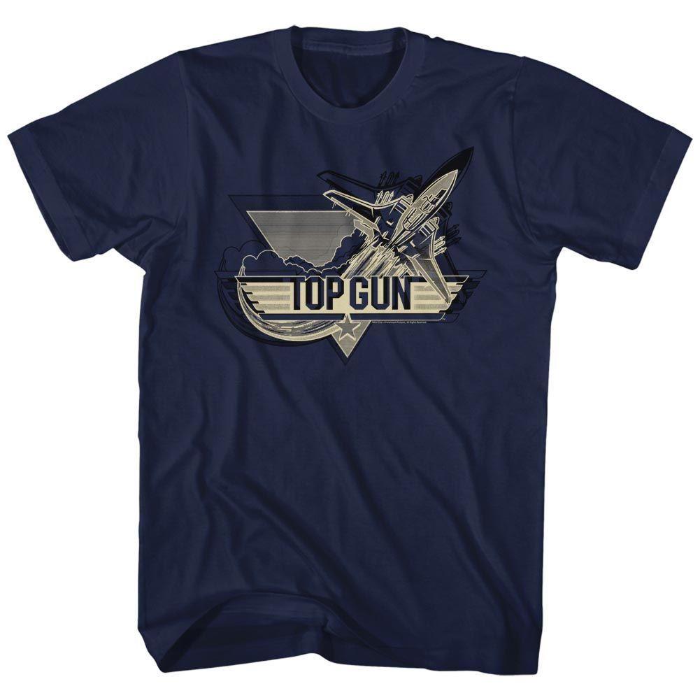Top Gun - Plane - Short Sleeve - Adult - T-Shirt